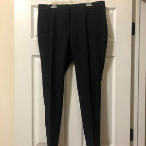 J Crew women black pants size 8P, 092